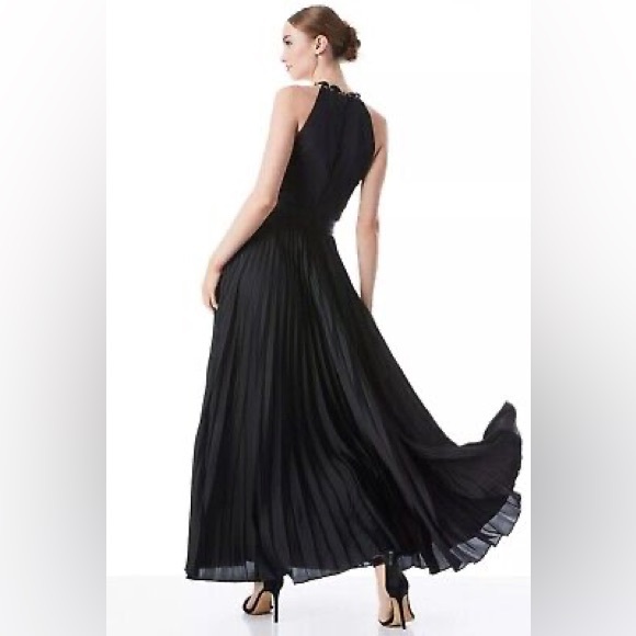 Alice and Olivia - Alycia Pleated Halter Dress - Picture 2 of 2